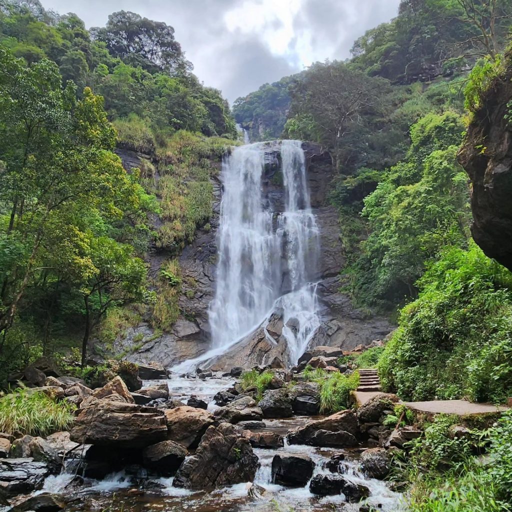 hebbe waterfalls near bangalore