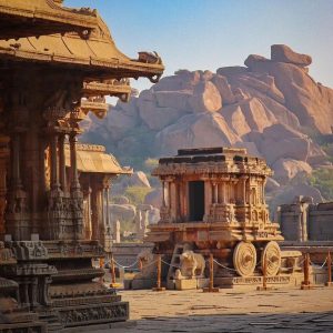 hampi trek, Historical Places In Karnataka